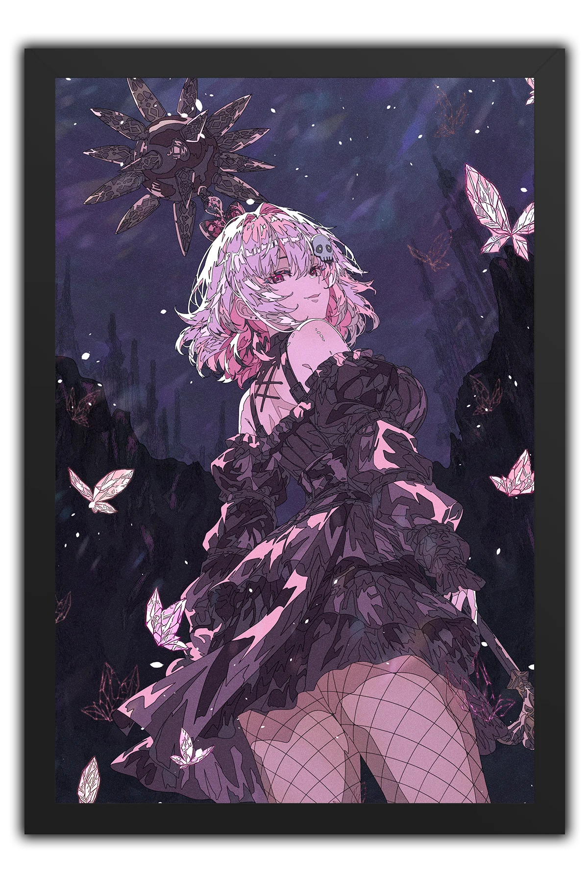 Yuki "Crystal Butterflies" Poster