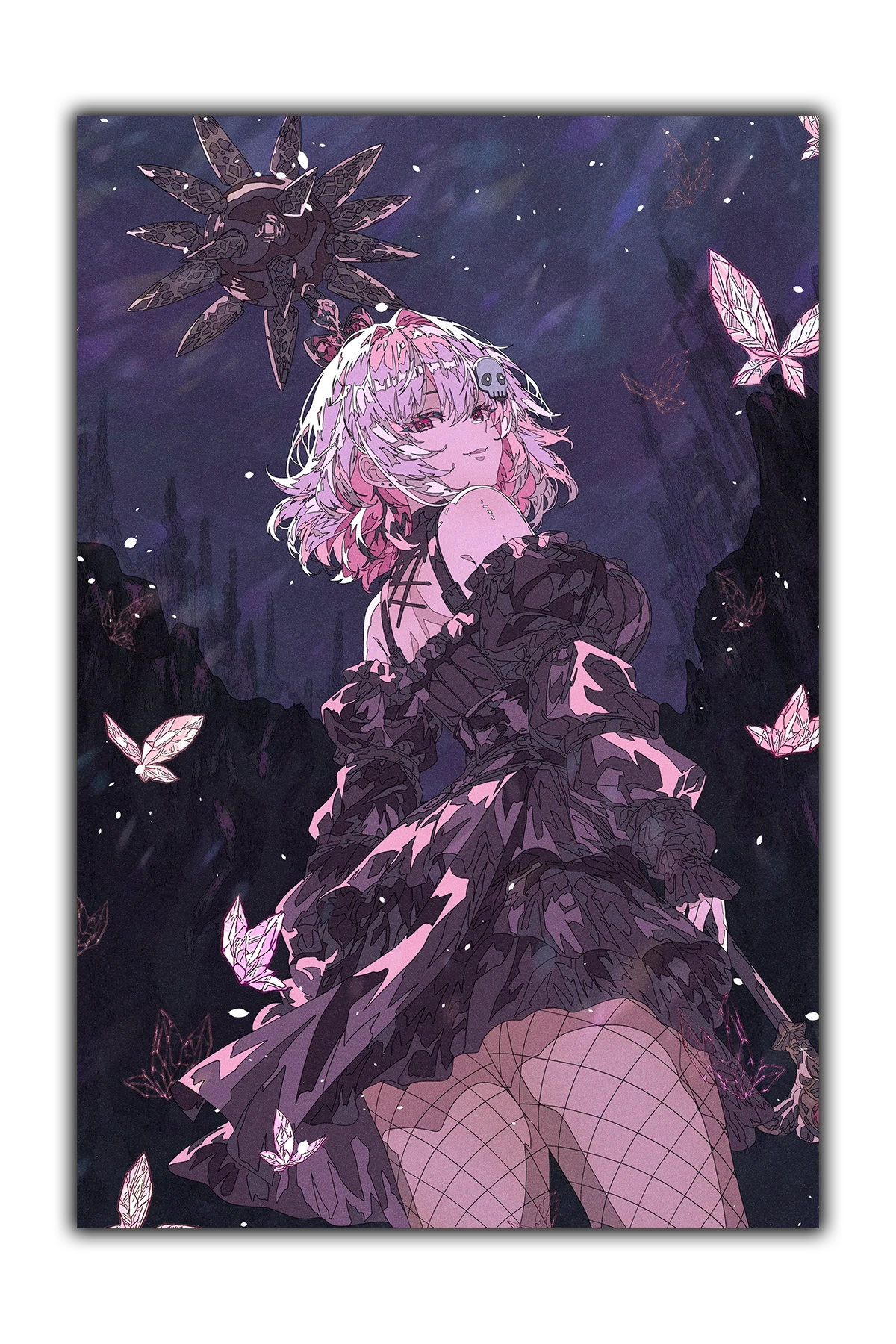 Yuki "Crystal Butterflies" Poster
