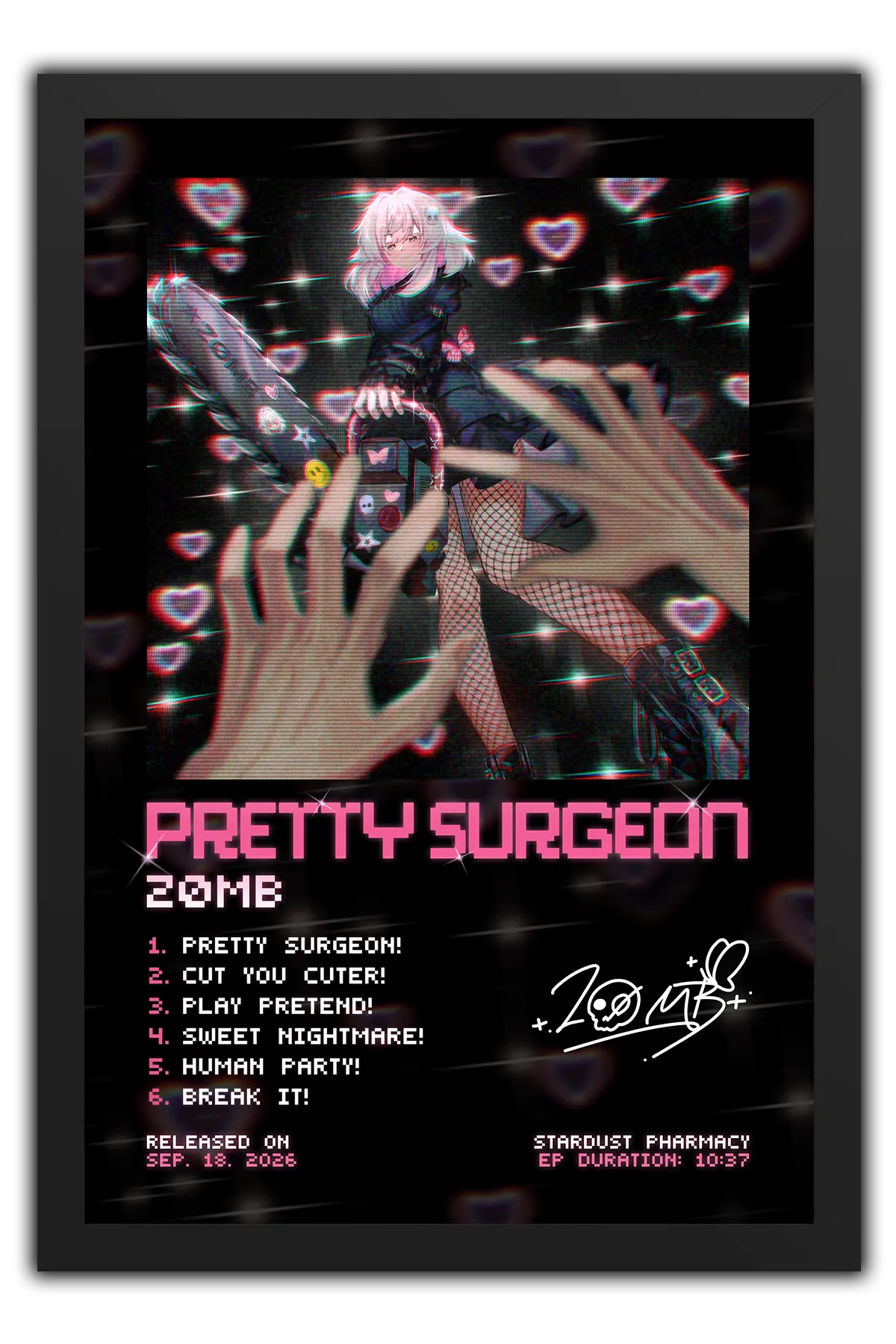 PRETTY SURGEON EP Poster
