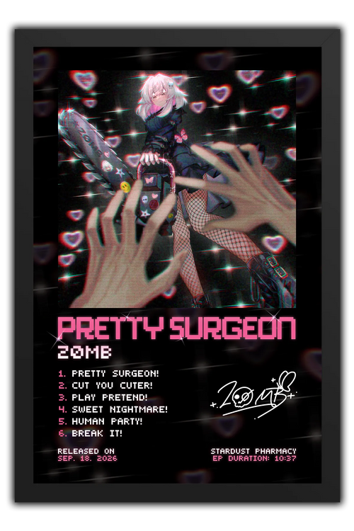 PRETTY SURGEON EP Poster