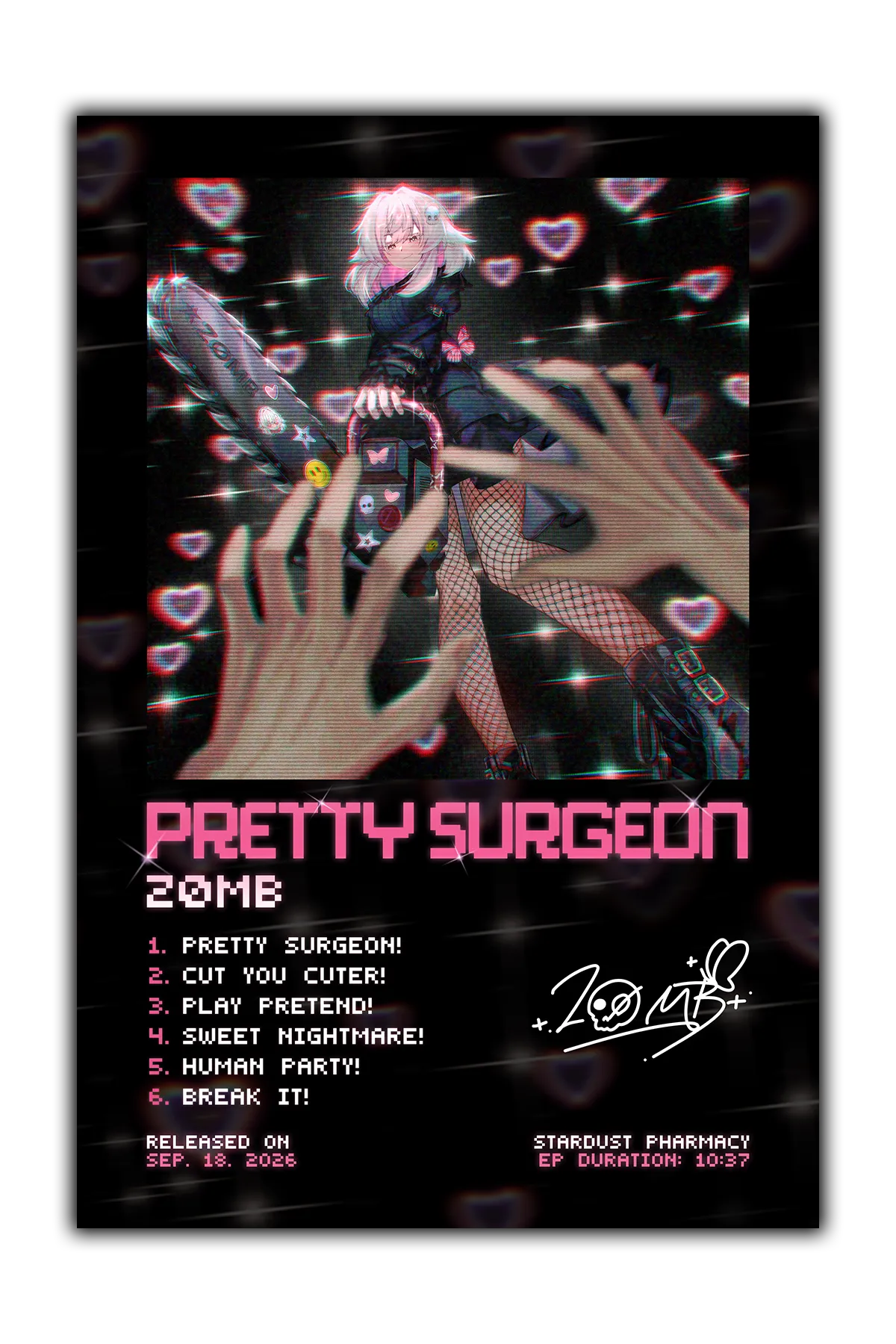 PRETTY SURGEON EP Poster