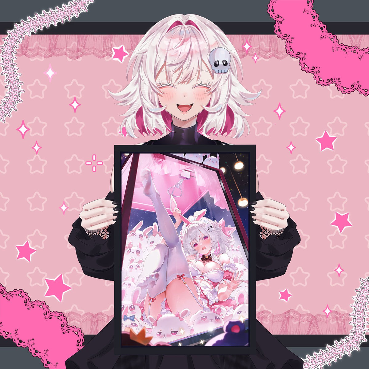 Yuki "Claw Machine Bunny" Poster