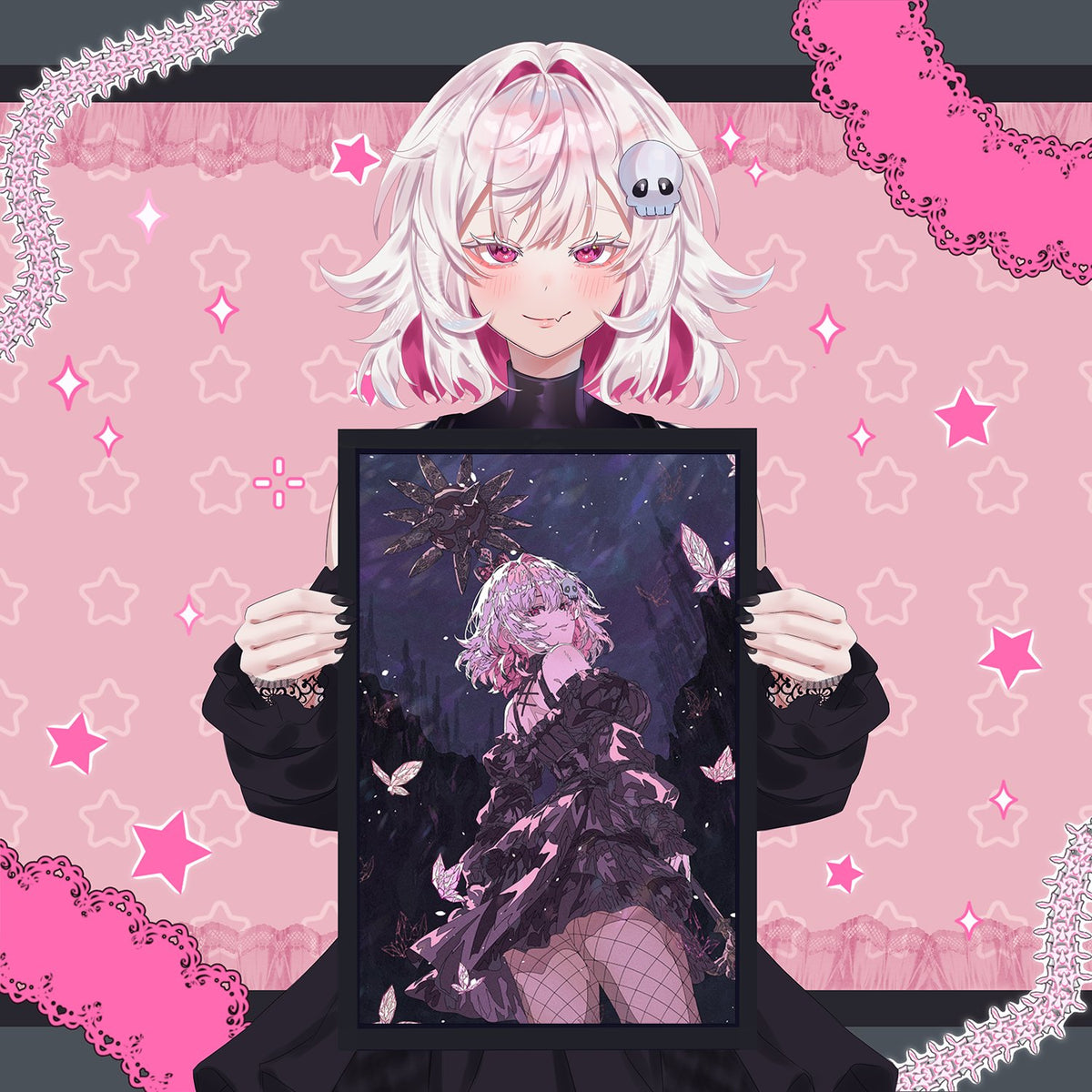 Yuki "Crystal Butterflies" Poster